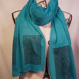 Teal Scarf